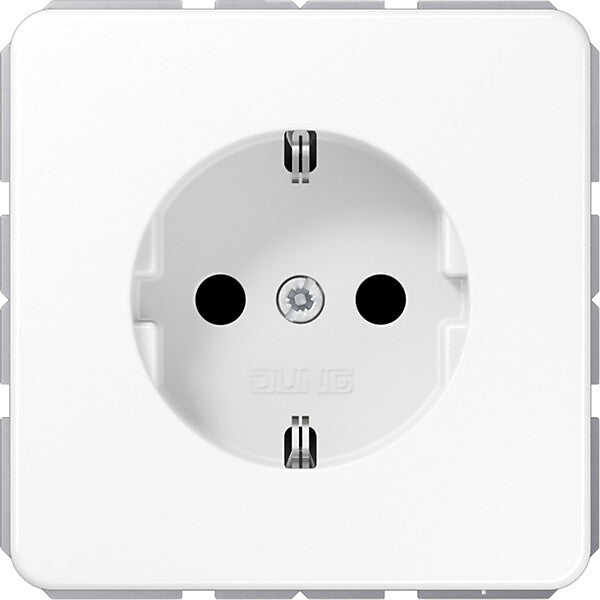 JUNG SCHUKO-Steckdose alpinweiß CD 1520 BF WW